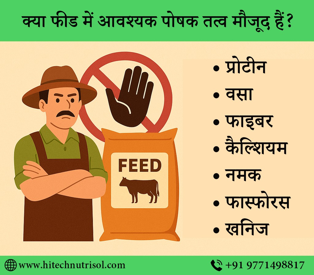 धोखे से बचें: पशु आहार (फीड) खरीदते समय इन 5 बातों को जरूर देखें