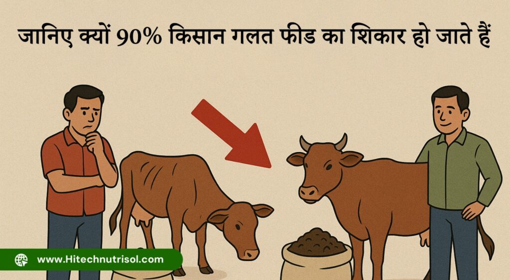 जानिए क्यों 90% किसान गलत फीड का शिकार हो जाते हैं